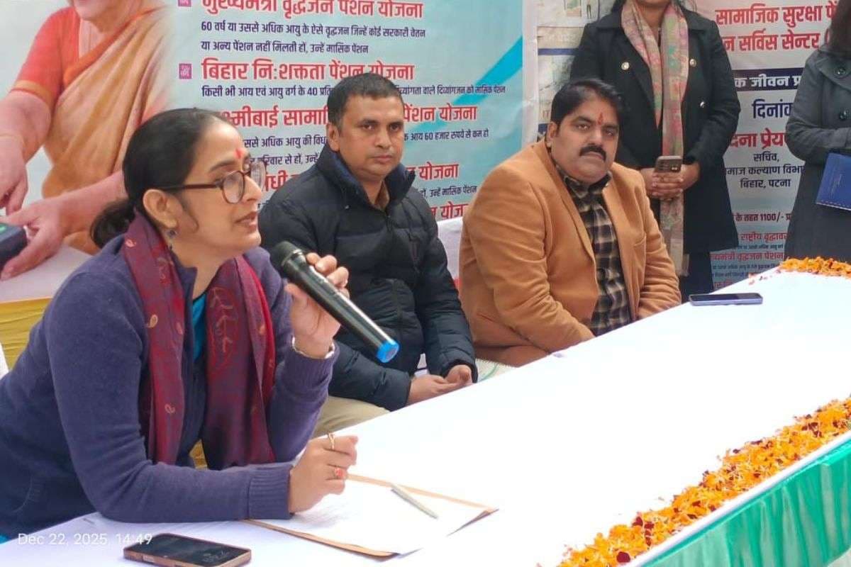 Secretary of Department of Social Welfare Bihar Bandana Preyashi