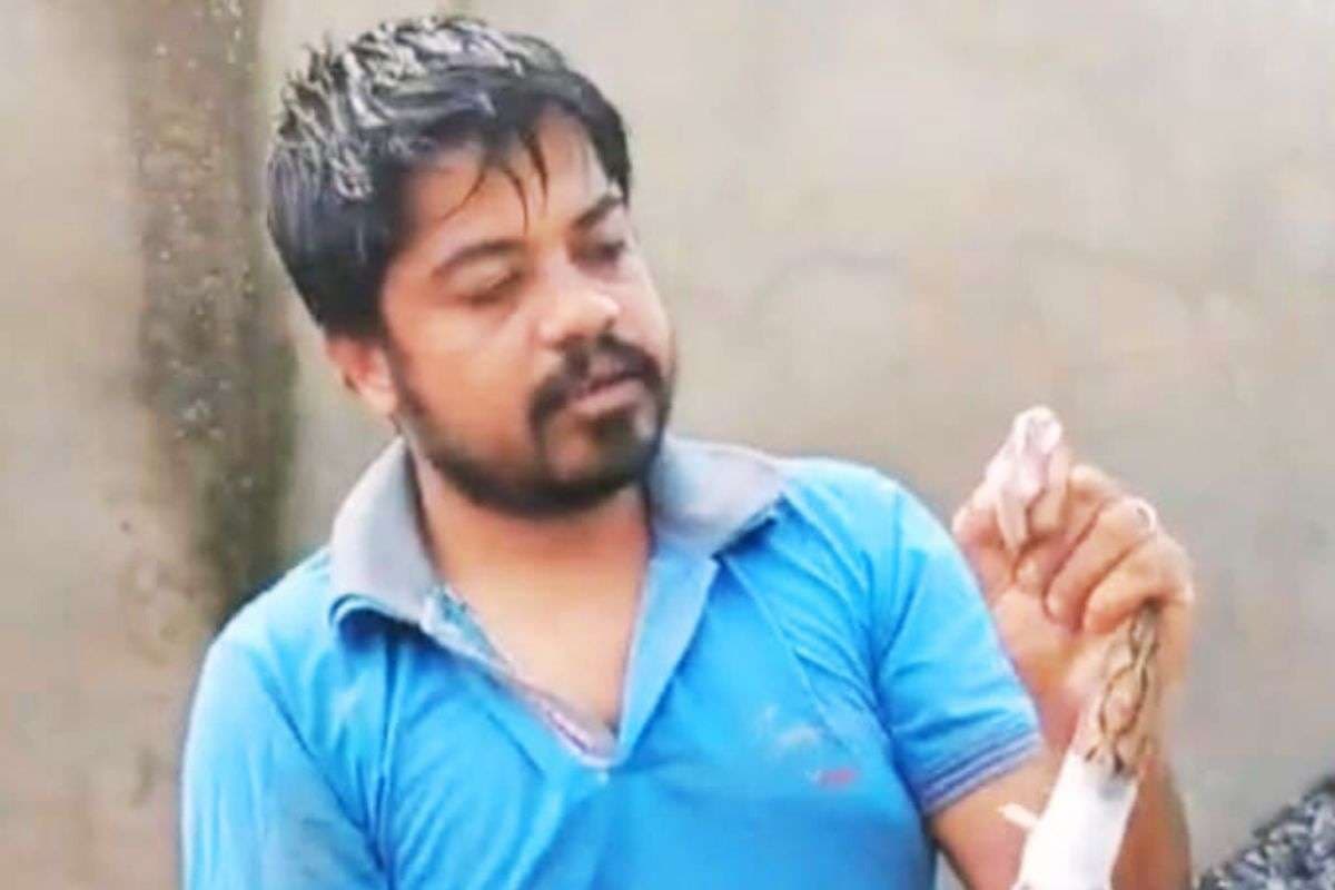 Snake Bite News snake saver dead in gomoh dhanbad Snake Bite News snake saver dead in gomoh dhanbad
