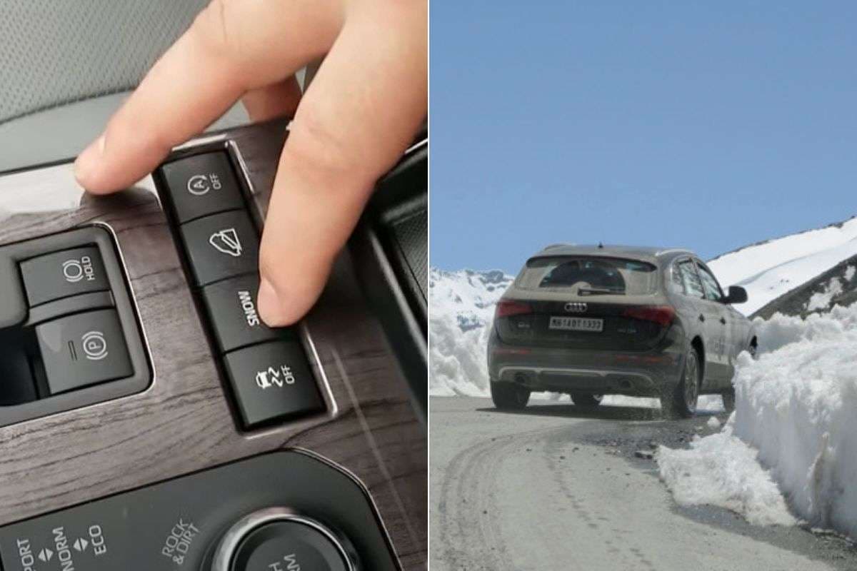Snow Mode In Car Snow Mode In Car