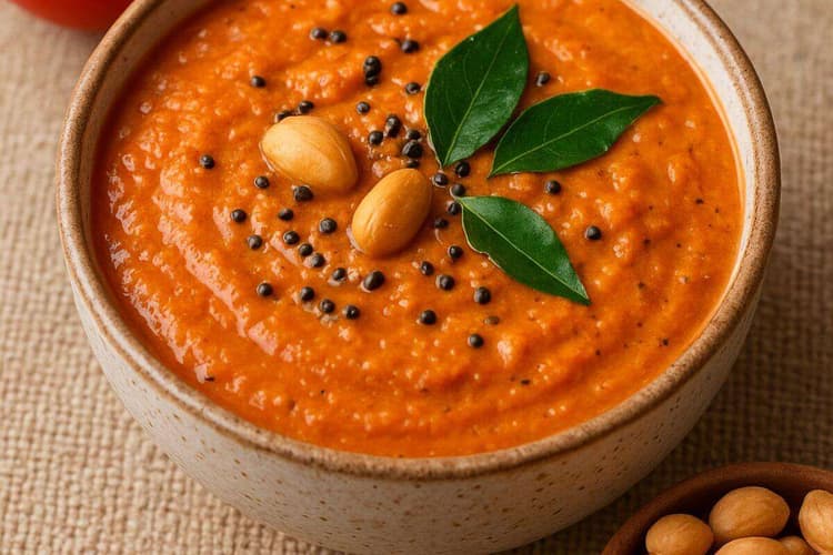 Tomato Peanut Chutney: घर पर इस तरह आसानी से तैयार करें स्वादिष्ट टमाटर-मूंगफली की चटनी