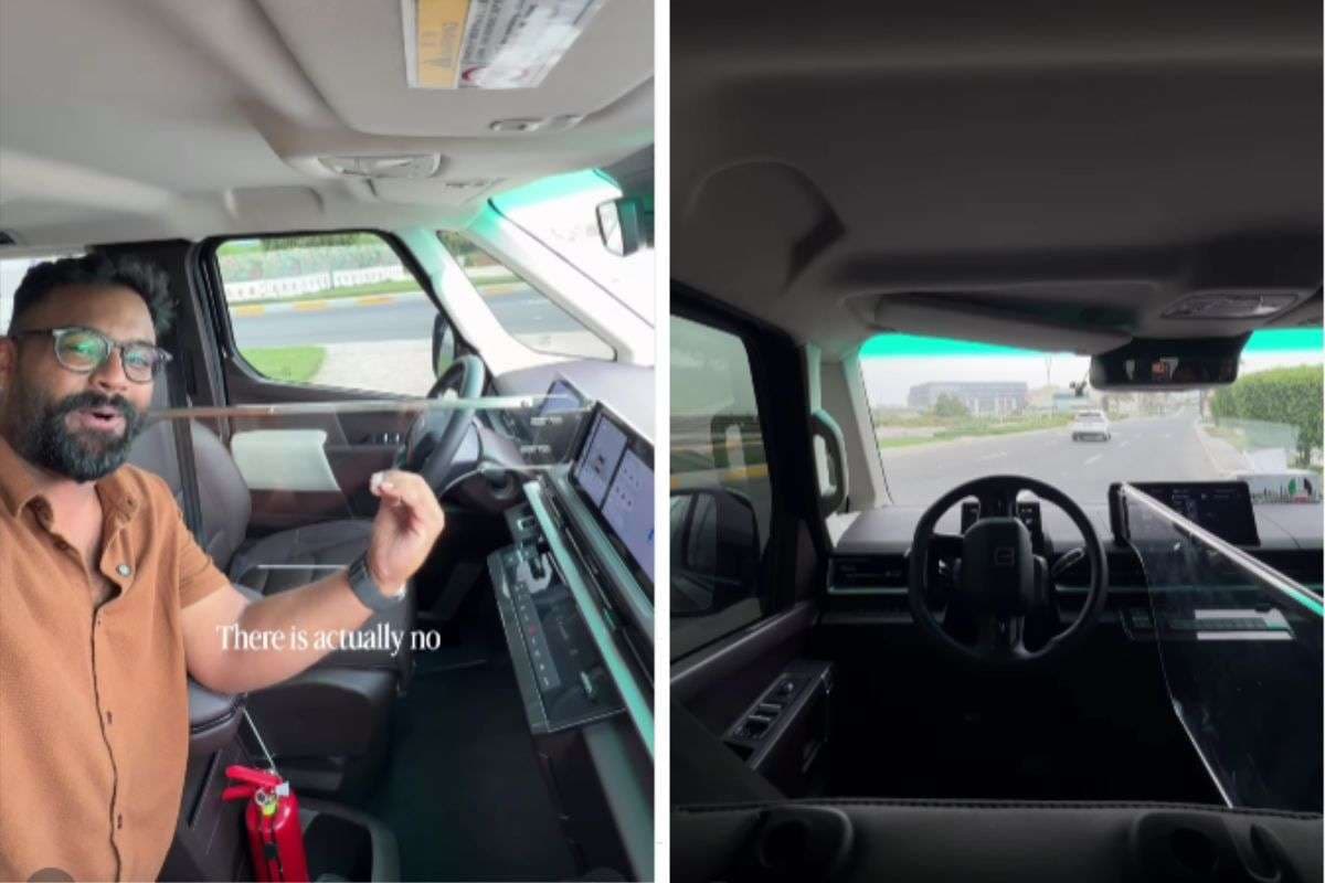 Viral Video Autonomous Robotaxi In UAE Viral Video Autonomous Robotaxi In UAE