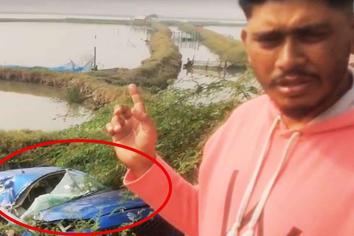 संदेशखाली के शेख शाहजहां केस के मुख्य गवाह भोलानाथ घोष की कार को ट्रक ने मारी टक्कर, बेटे और चालक की मौत