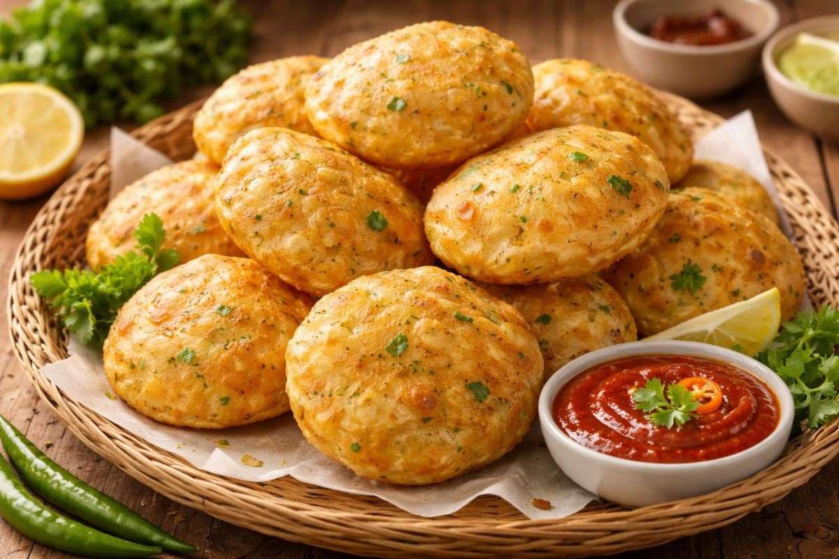 aloo suji puri recipe aloo suji puri recipe