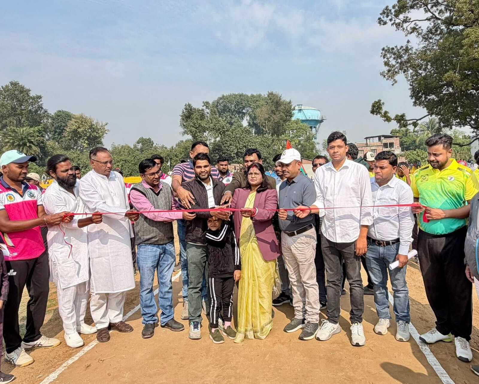 Bhagalpur news नवगछिया पैंथर्स ने नवगछिया रॉयल को चार रनों से हराया