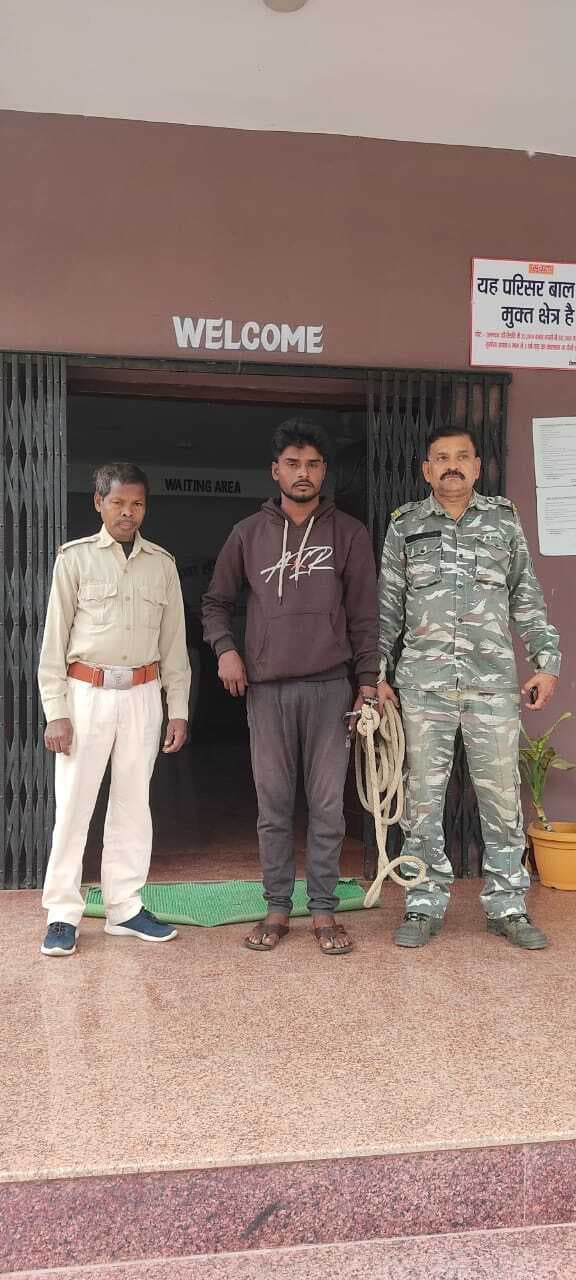 पुलिस ने आर्म्स एक्ट के आरोपी को भेजा जेल