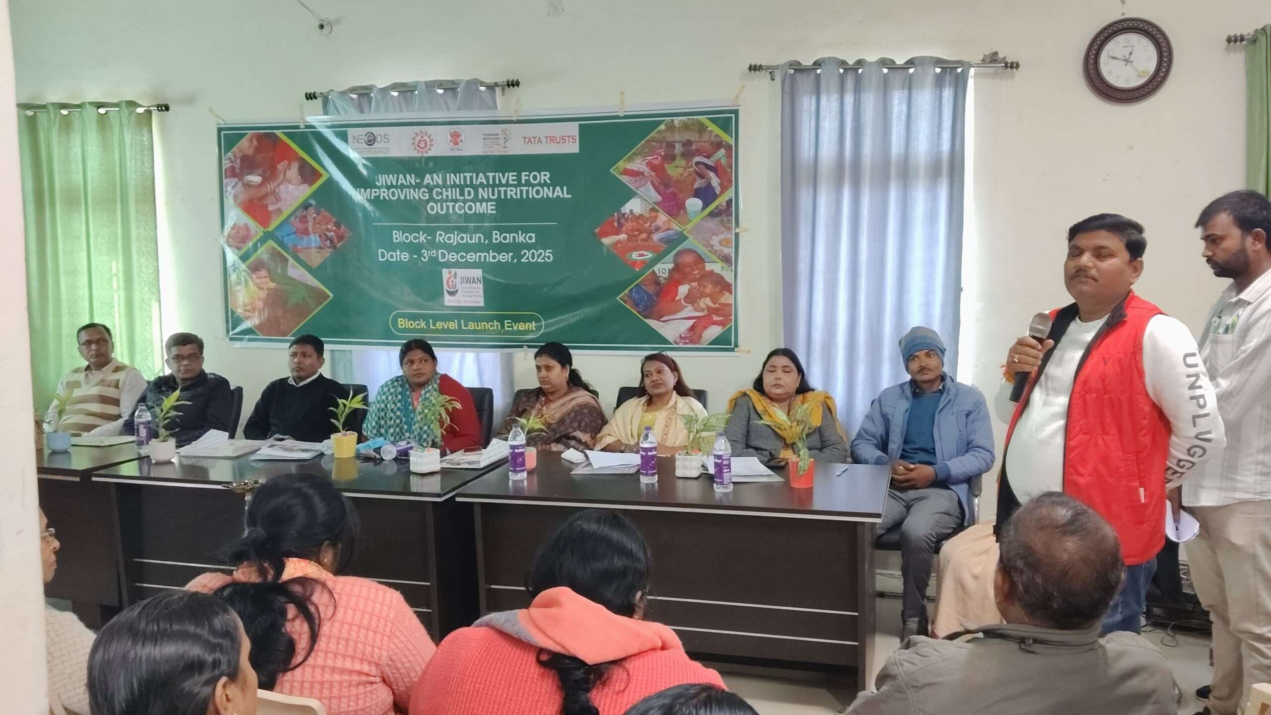 जीवन परियोजना बच्चों के पोषण स्तर में सुधार के लिए महत्वपूर्ण : बीडीओ