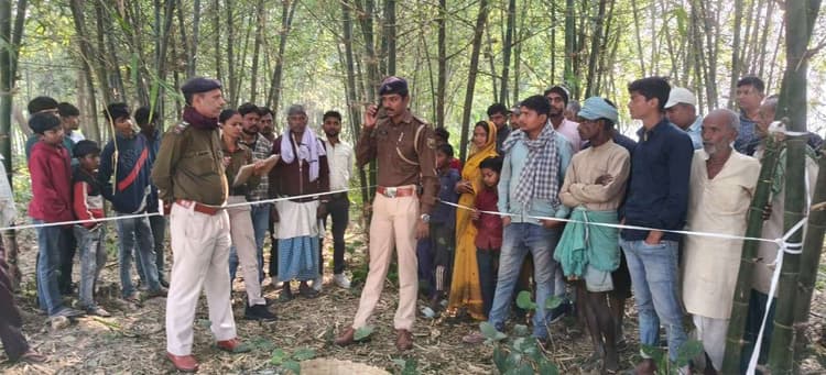 लालपुर में 21 वर्षीय विवाहिता की गला रेतकर हत्या