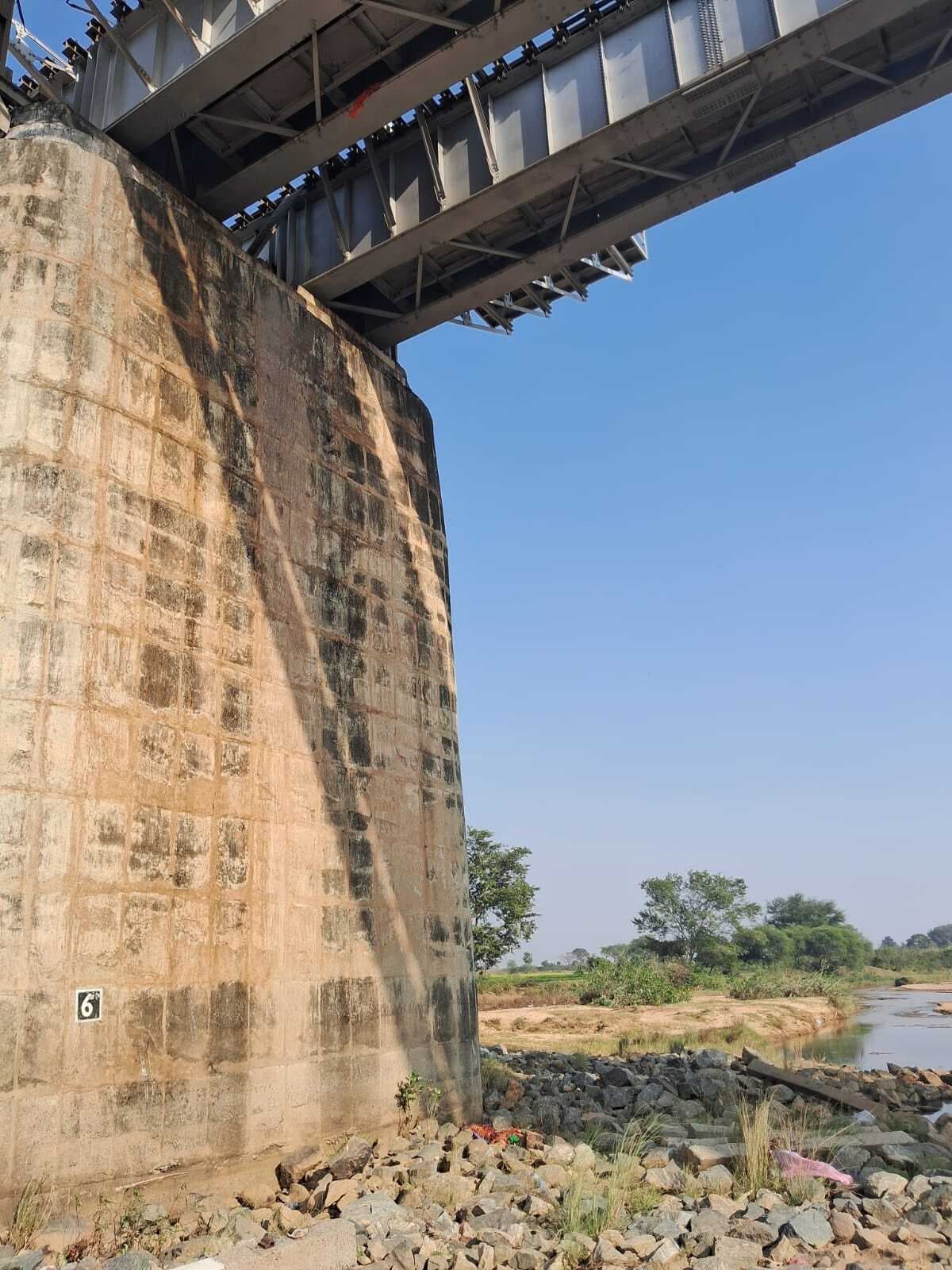 नवापतरों रेलवे ब्रिज के पास मिला अज्ञात महिला शव