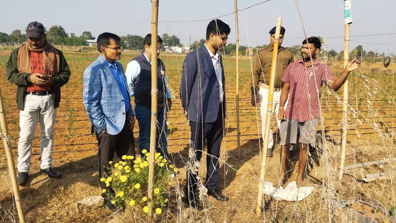 सिंचाई के लिए ड्रिप विधि अपनाकर करें उन्नत खेती : डीडीसी