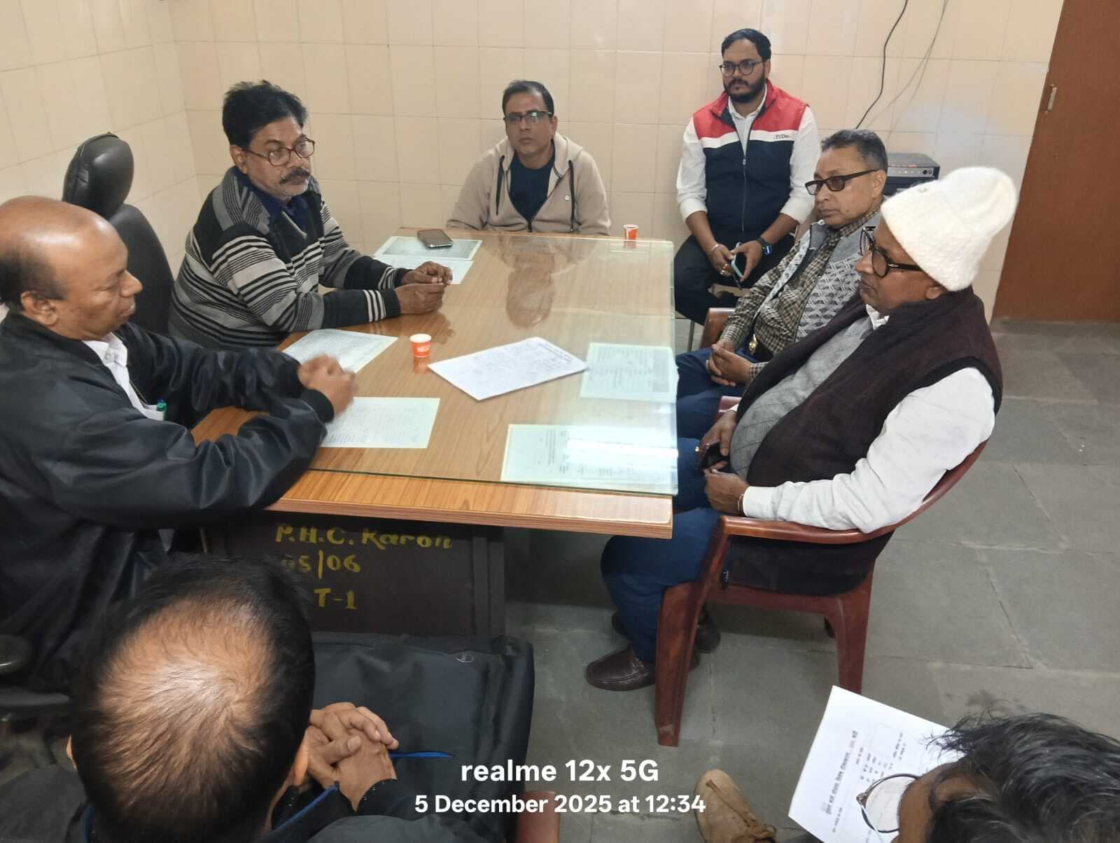 टीबी मुक्त अभियान को लेकर हुई बैठक