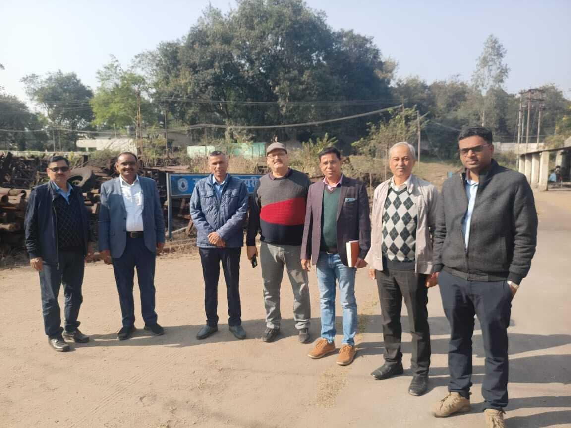 सीयूजी की टीम ने राय कोलियरी का किया निरीक्षण
