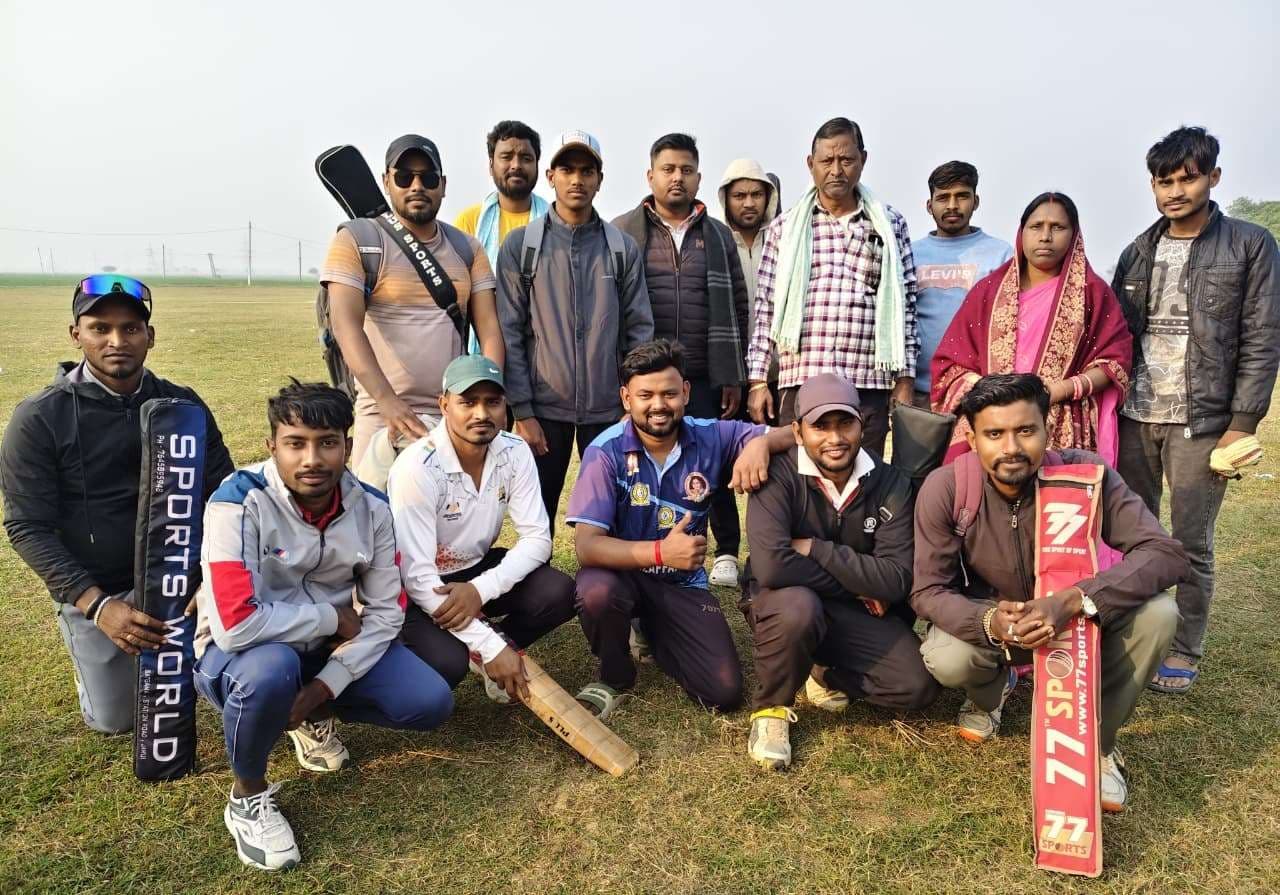 मुजफ्फरगंज ने नारायणपुर को तीन विकेट से किया पराजित, पीयूष रहे मैन ऑफ द मैच