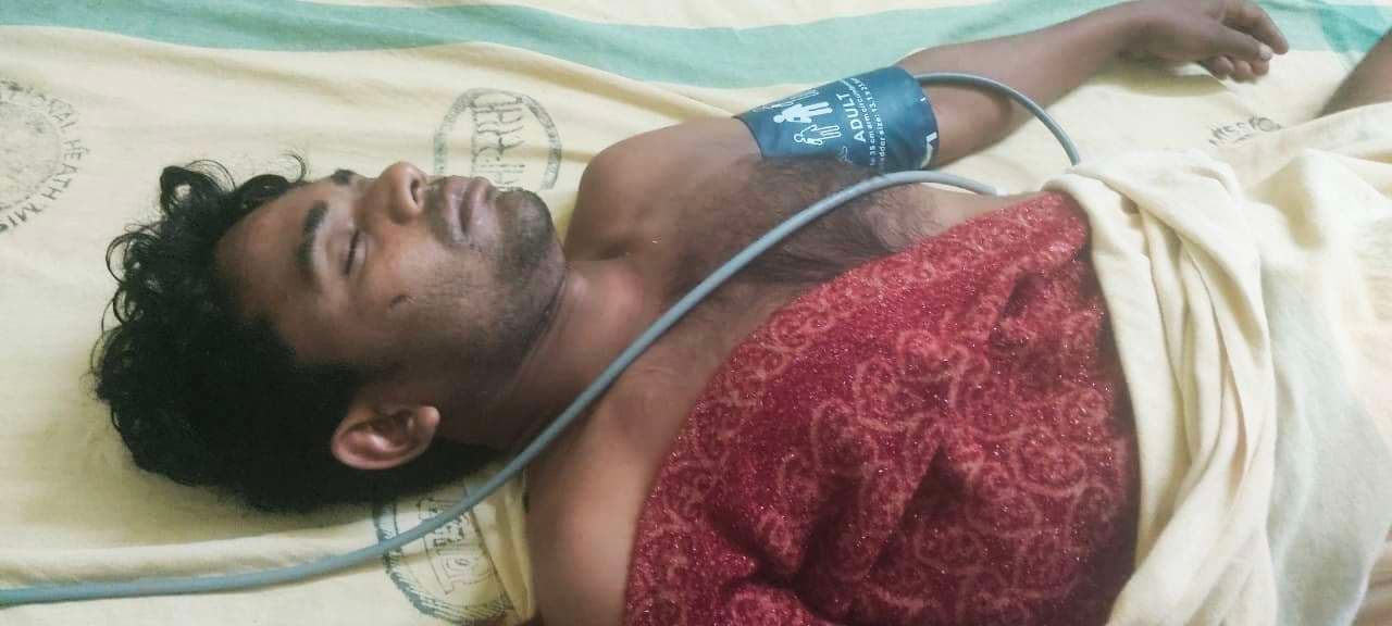 बेसुध अवस्था में मिला अज्ञात व्यक्ति, अनुमंडल अस्पताल में चल रहा इलाज