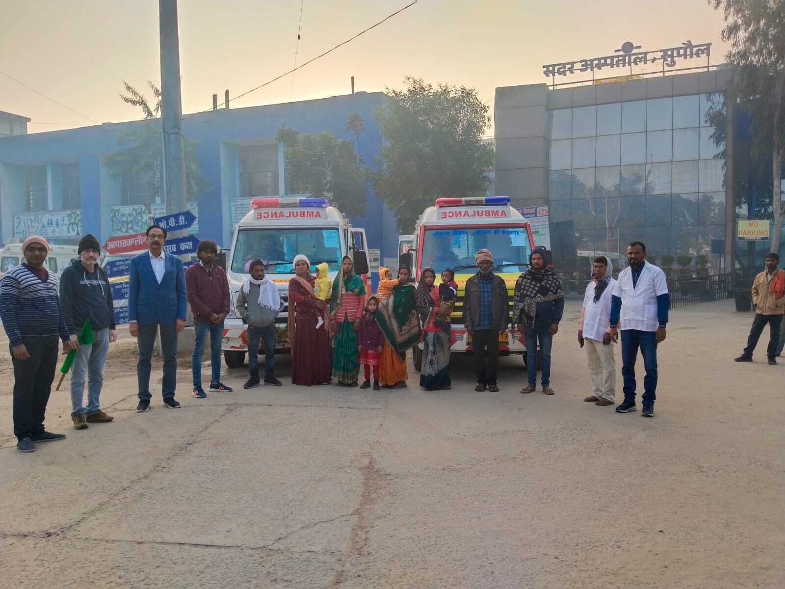 चार नन्हे बच्चों को मिली नई जिंदगी की उम्मीद, हृदय शल्य चिकित्सा के लिए अहमदाबाद रवाना