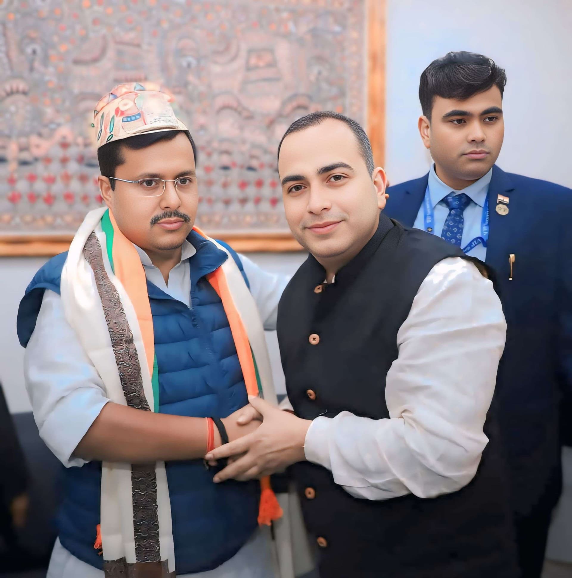 सचिन ने दिल्ली पहुंच नवीन को दी बधाई
