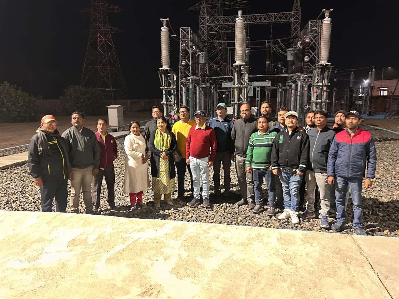 एनएफआर ने 132 केवी ट्रांसमिशन लाइन किया चालू