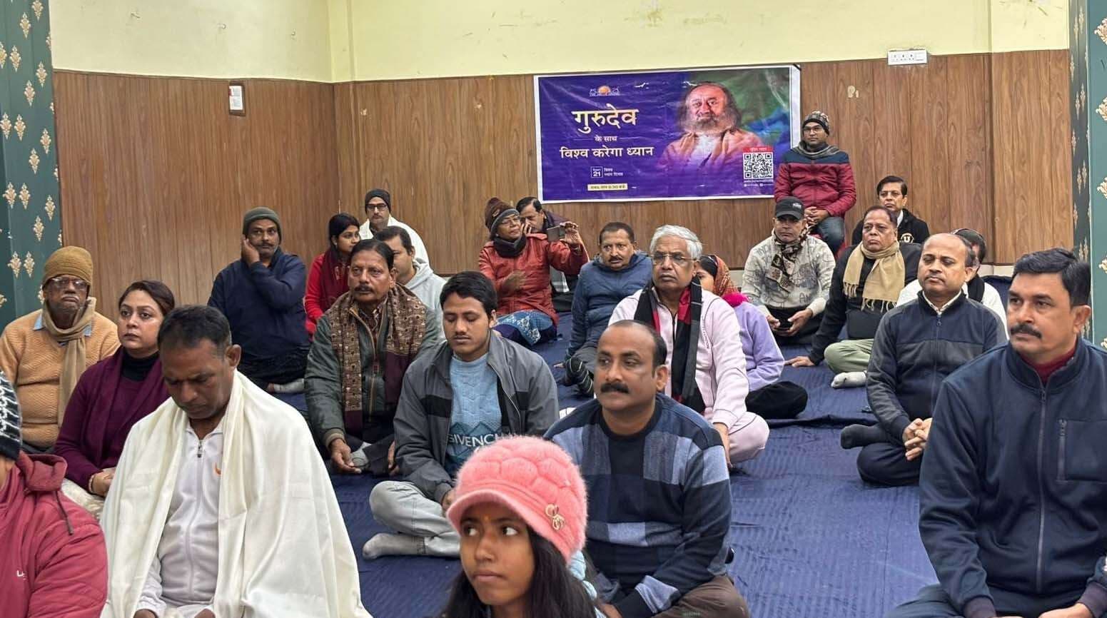 दिवस विशेष पर ध्यान यज्ञ के जरिये सुंदर जीवन की कामना