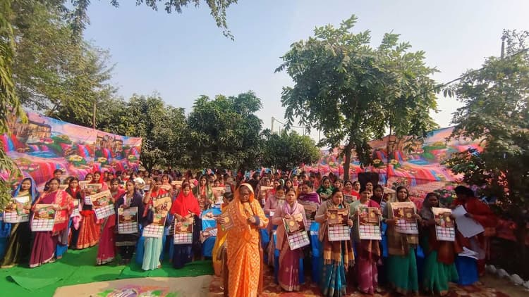 सरस्वती शिशु विद्या मंदिर में भव्य सप्त शक्ति संगम का आयोजन