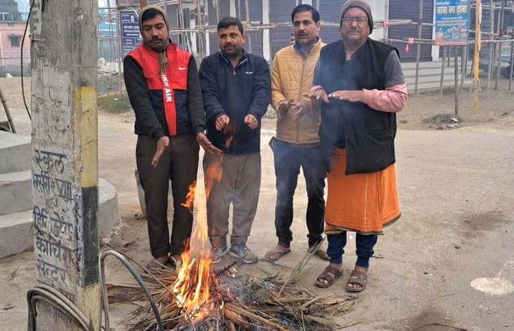 ठंड ने तोड़ा पिछले 25 साल का रिकार्ड, अधिकतम तापमान 14.6 रहा