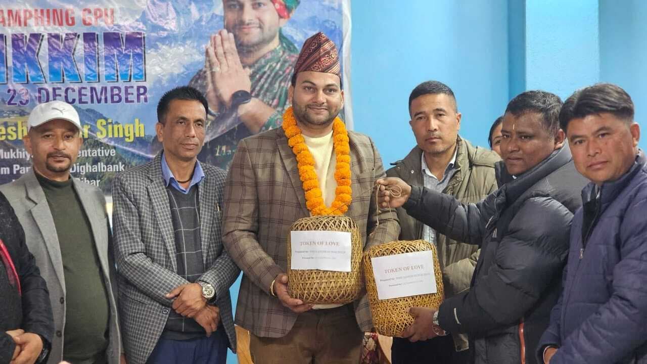 सिक्किम के नामफिंग पंचायत में गूंजा दिघलबैंक के विकास कार्यों का मॉडल