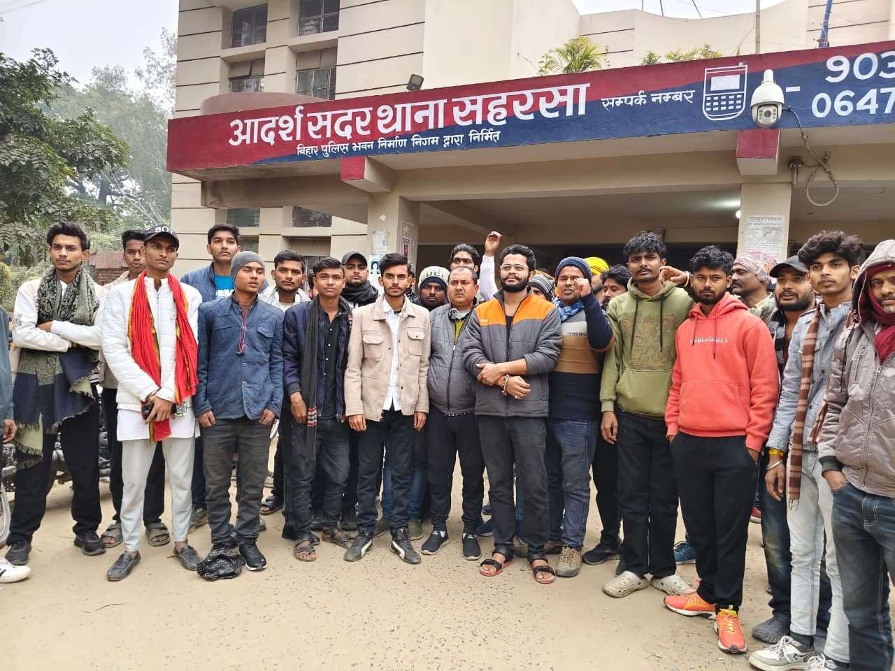 बजरंग दल के जिला प्रमुख पर दर्ज मामले का किया विरोध