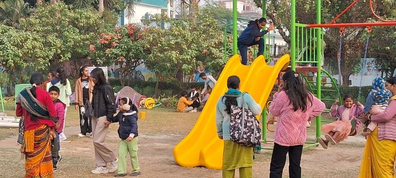 एक सप्ताह बाद सुपौल को मिली ठंड से राहत, धूप निकलते ही लौट आई रौनक