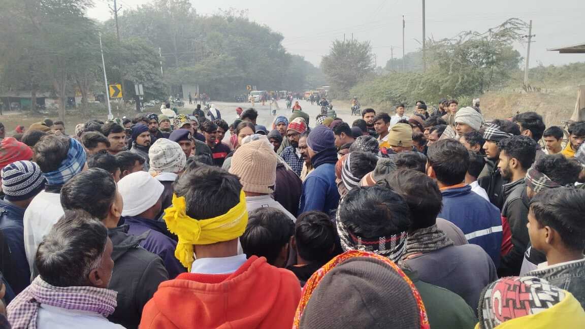 सिपाही भर्ती के लिए दौड़ अभ्यास कर रहे दो युवकों को ट्रक के मारा धक्का, मौत