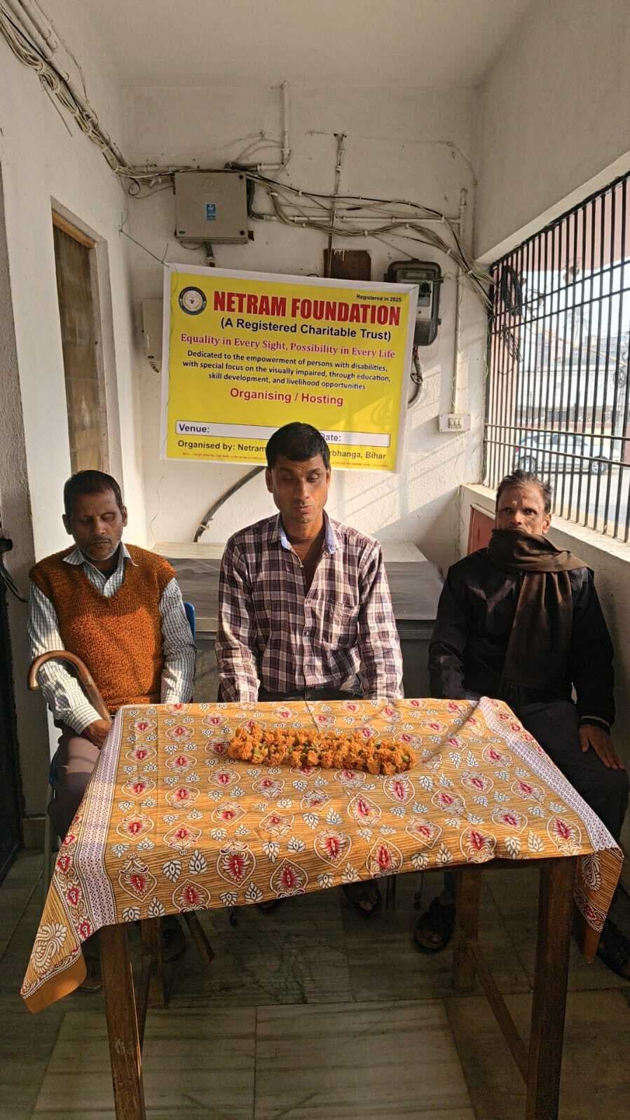 Darbhanga News : दृष्टि बाधित युवाओं को आत्मनिर्भर बनाने के लिए पहल तेज