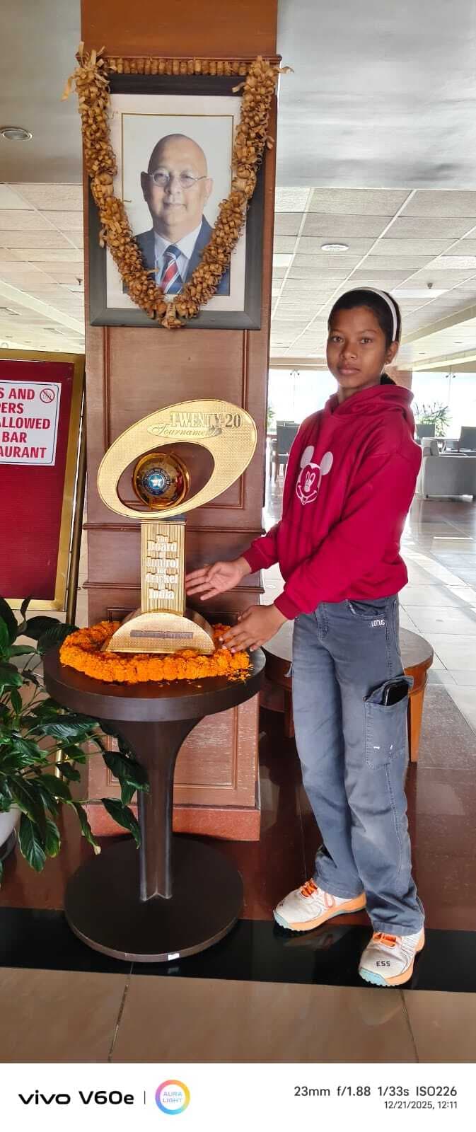 पाकुड़ की सिष्टी हांसदा बनी झारखंड अंडर-15 क्रिकेटर