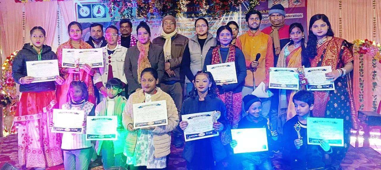 ओपेन बिहार स्टेट बैटल डांस स्पोर्ट्स में दिखायी प्रतिभा
