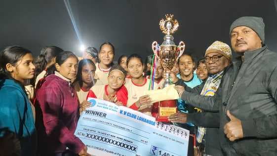 एफसी जोहार झारखंड को हराकर बांकुरा की टीम ने खिताब पर किया कब्जा