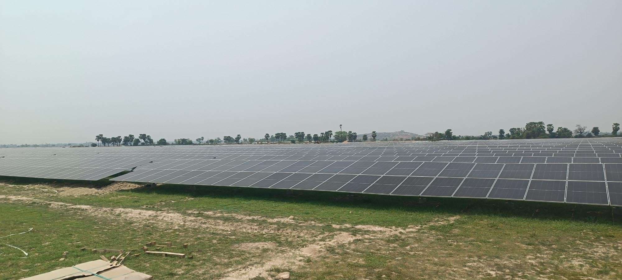 कजरा सोलर प्लांट से रोशन हुआ इलाका, क्षेत्र में खुशी की लहर