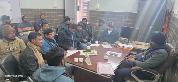 हुर्रासी कोयला खनन क्षेत्र में त्रिपक्षीय वार्ता, मजदूरों की मांगों पर चर्चा