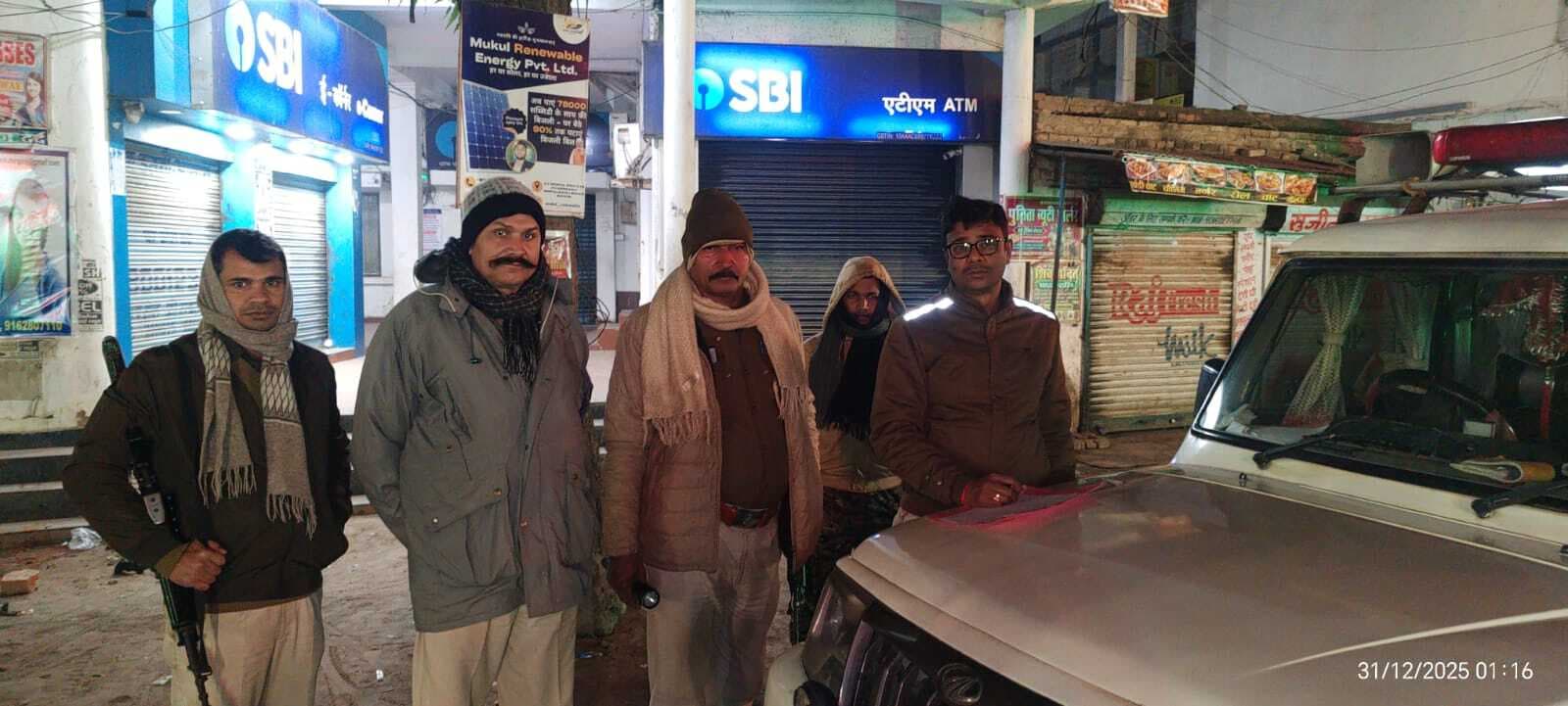 अपराध पर नियंत्रण को लेकर रात्रि गश्ती में आयी तेजी