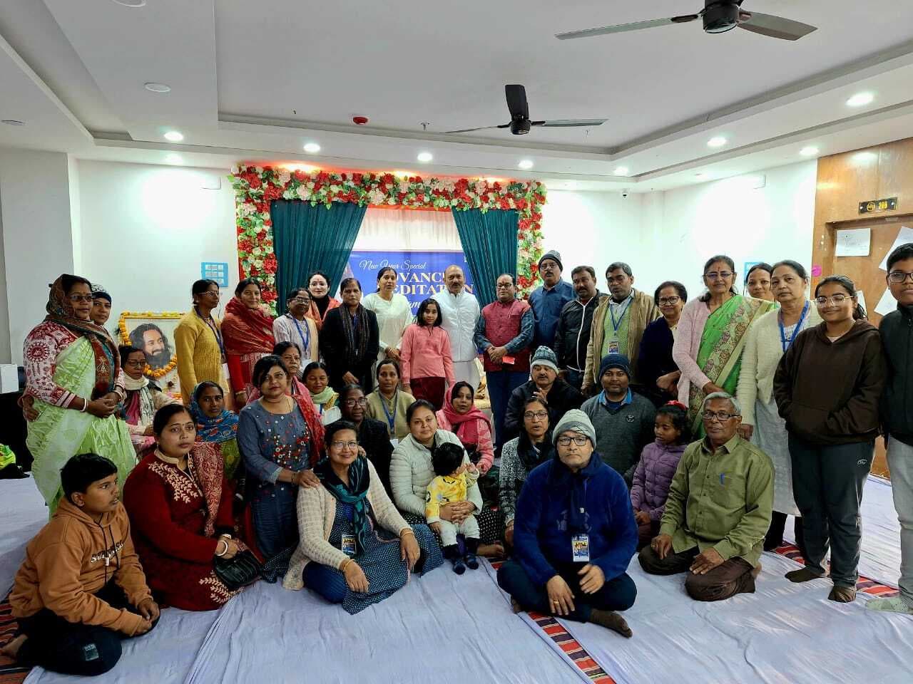 एडवांस मेडिटेशन कोर्स में 20 प्रतिभागियों ने लिया हिस्सा
