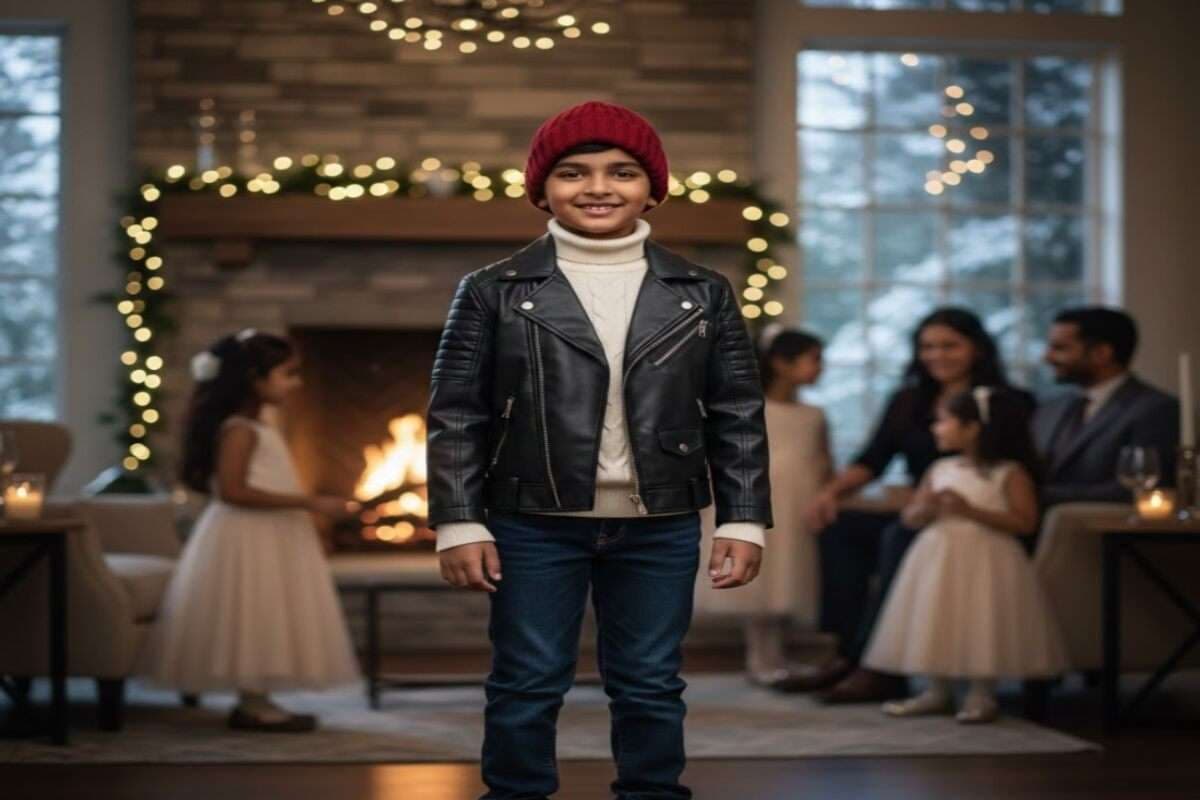 leather jacket