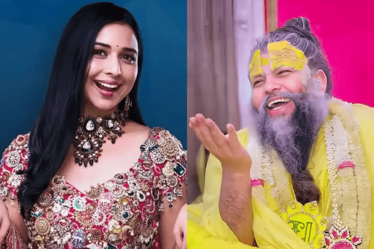 tanya mittal meets premanand ji maharaj in vrindavan