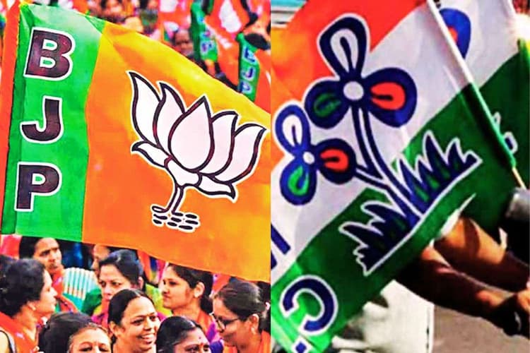 नंदीग्राम में शुभेंदु अधिकारी के कार्यक्रम से लौट रहे भाजपा नेता पर हमले का आरोप, टीएमसी-बीजेपी आमने-सामने