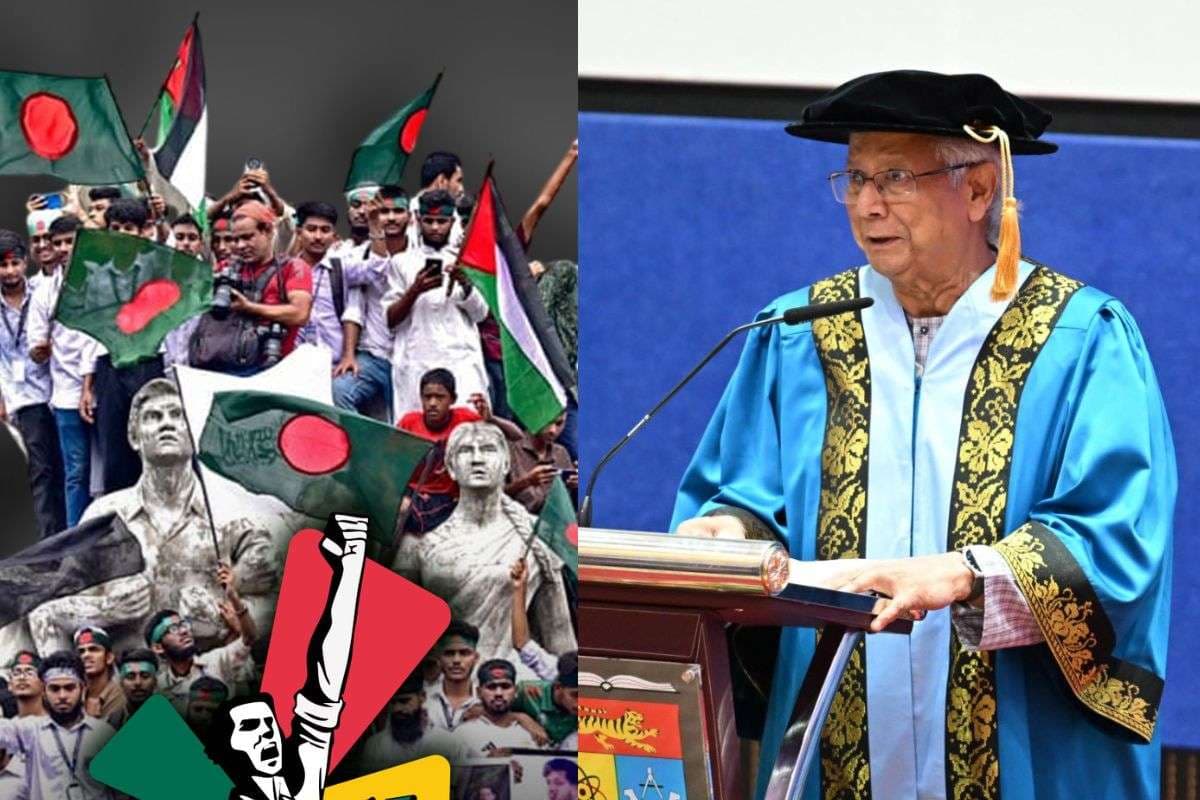 हसीना सरकार गिराने वाले ‘योद्धाओं’ के लिए यूनुस का ‘सुरक्षा कवच’, अभियोग से बचाने का ये है प्लान.