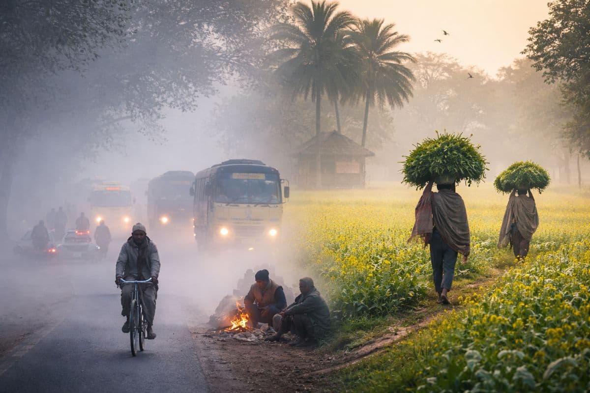 Bengal Weather: पश्चिम मेदिनीपुर में शीतलहर, बंगाल के 20 जगह तापमान 9 डिग्री से नीचे Bengal Weather: पश्चिम मेदिनीपुर में शीतलहर, बंगाल के 20 जगह तापमान 9 डिग्री से नीचे