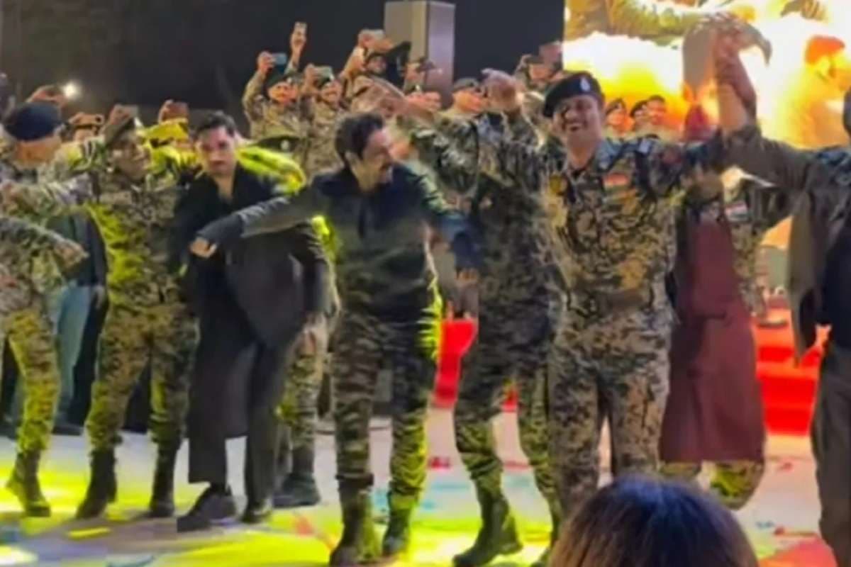 Border 2 Cast Dancing With BSF Jawans On Ghar Kab Aaoge Song Launch