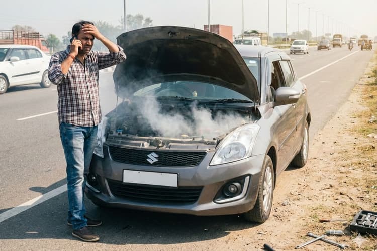कार के बोनट से अचानक निकलने लगे धुंआ तो भूलकर भी ना करें ये गलतियां, वरना धूं-धूं कर जल सकती है गाड़ी