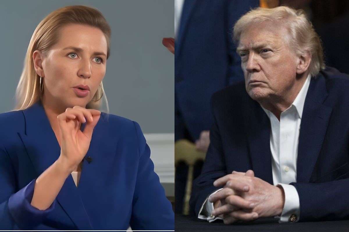 Denmark PM Mette Frederiksen urges Donald Trump to stop threats regarding US takeover of Greenland.