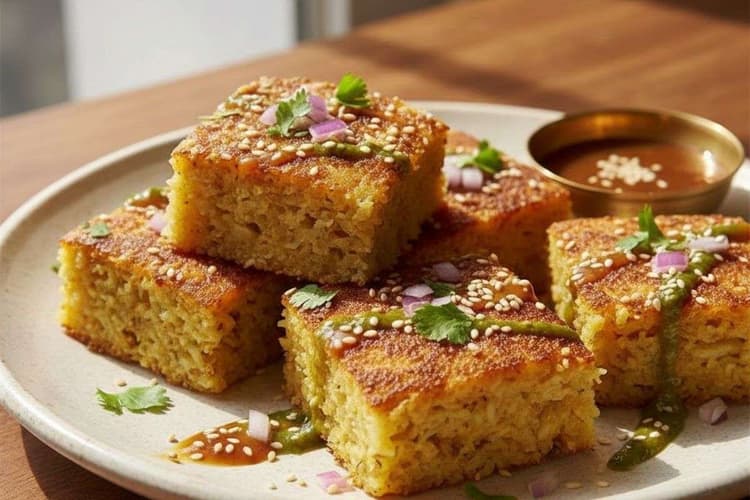 Poha Dhokla Recipe: सुबह की जल्दबाजी में फटाफट बना लें गुजरात स्पेशल पोहा ढोकला, नोट कर लें सिंपल रेसिपी