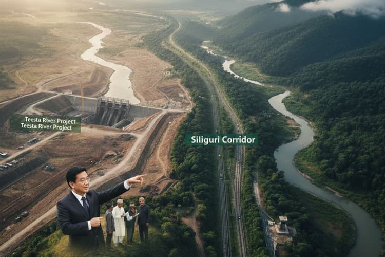 चीन की नजर भारत की 'गर्दन' पर, सिलीगुड़ी कॉरिडोर के पास पहुंचा ड्रैगन का राजदूत, समझिए INDIA के लिए ये खतरे की घंटी क्यों?