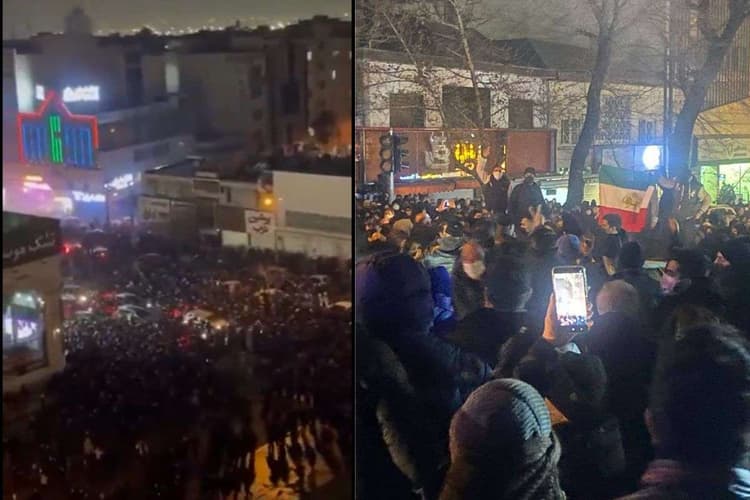ईरान में आधी रात इंटरनेट ब्लैकआउट, प्रिंस की कॉल पर सड़कों पर उतरी जनता, सरकार के खिलाफ हो रही नारेबाजी