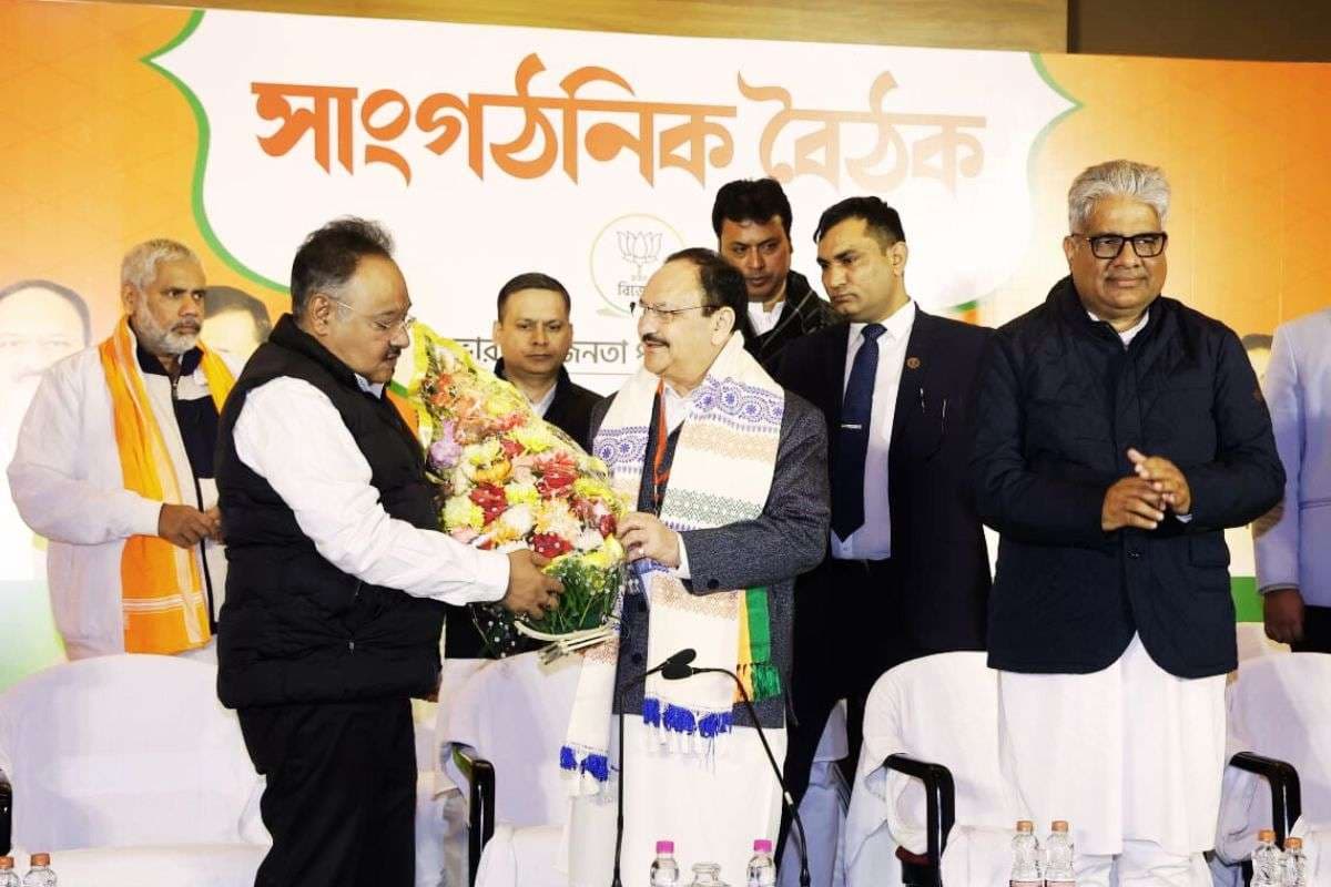 कोलकाता में ममता बनर्जी सरकार पर बरसे बीजेपी अध्यक्ष जेपी नड्डा, कहा- भ्रष्टाचार, हिंसा, तुष्टीकरण से बर्बाद हुआ बंगाल