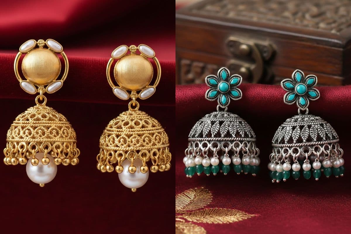 Jhumka Designs for Makar Sankranti with Images