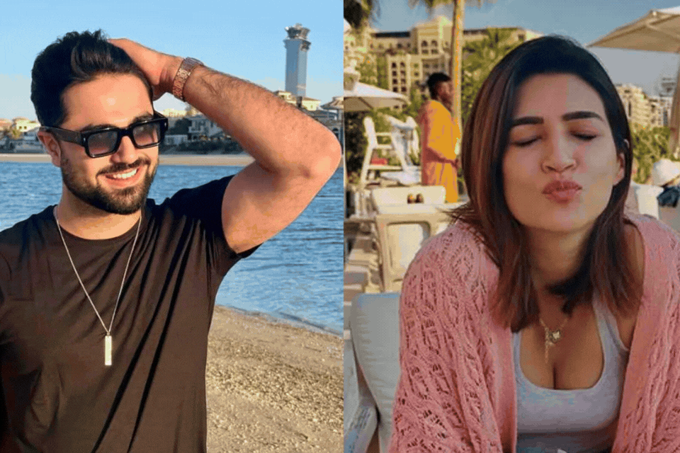 Kriti Sanon Rumoured BF: 9 साल छोटे कबीर बहिया के प्यार में हैं कृति सेनन? बहन नूपुर की शादी में साथ दिखे दोनों