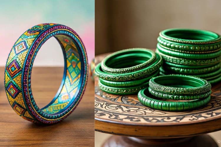 Lakh Bangle Designs: बढ़ जाएगी आपके हाथों की शोभा, अगर पहनेंगी लेटेस्ट डिजाइन वाली लाख की ये चूड़ियां